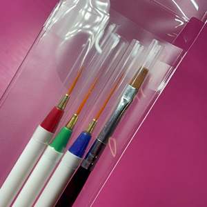 Set di 4 Pennelli Dettaglio A10jet per Nail Art - Product Image 4