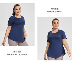 Camisetas Lisas para Gimnasio y Fitness para Mujer con Logotipo Personalizado, Camisetas Extra Grandes, Precio al por Mayor, Camisetas para Mujer - Product Image 6