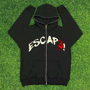 Ropa personalizada fabricante de peso pesado 100% algodón sudaderas con capucha lavado ácido Boxy Fit bordado desgastado sol desteñido invierno - Product Image 5