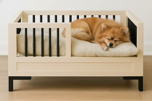Base de Cama para Mascotas de Madera Ecológica de Lujo, Base de Madera Maciza para Perros y Gatos de Todos los Tamaños |   Muebles Duraderos para Mascotas de Fábrica - Product Image 2