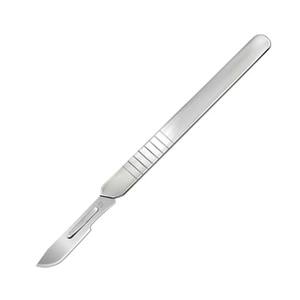 Lames de scalpel de chirurgie de haute qualité en gros Kit de saclpels de Khifes en métal antidérapant professionnel coupe précise chirurgicale - Product Image 5