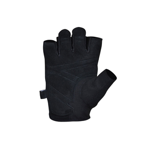 Gants de gymnastique en coton demi-doigt de poids lourd pour hommes et femmes avec paumes rembourrées Support de poignet à forte adhérence pour l'entraînement de levage - Product Image 2