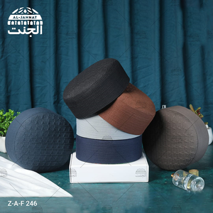 Gorro Kufi Redondo Premium, Elegante Gorro Islámico para el Uso Diario en la Oración, Gorro Kufi Musulmán Ligero de Forma Redonda, Gorro para la Oración - Product Image 2