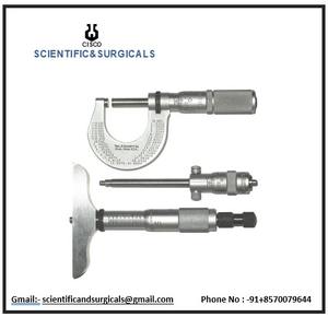 Micrómetro de 8 Pulgadas con Cuerpo de Metal - Product Image 3