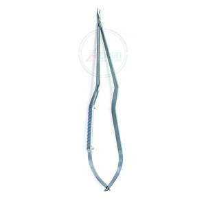 Micro porte-aiguilles en acier inoxydable professionnel de haute qualité nouveauté Source d'alimentation manuelle base Instruments chirurgicaux vente - Product Image 2