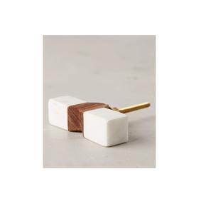 Tiradores de Madera y Mármol Craft Valley para Puertas de Armario, Color Personalizable, Duraderos, Hechos a Mano, que Realzan el Dormitorio Moderno y Rústico - Product Image 1