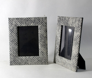 Handcrafted Premium Quality Recycled Cotton Handmade Photo Frame Creative Art Home Decorate <b>File</b> Product - Product Image 2