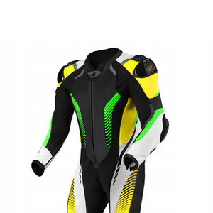 ชุดมอเตอร์ไซด์ทำจากวัสดุหนังแท้100% ชุดมอเตอร์ไซด์กันลมและแห้งเร็ว - Product Image 3