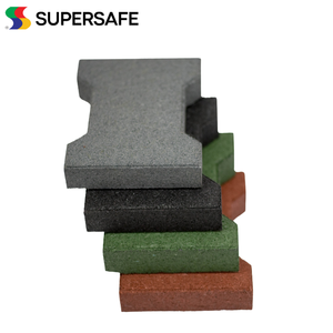 Suelo de goma oriental de fácil instalación de bajo mantenimiento para área deportiva Equine & T-Bone Dogbone resistente a la intemperie - Product Image 4
