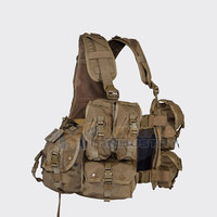Chaleco Táctico Resistente, Costuras Reforzadas, Alta Visibilidad, Material de Poliéster Ignífugo, Uso en Exteriores, Características de Ajuste Rápido