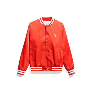 Chaqueta Sayin con tarifa de venta al por mayor personalizada chaqueta de invierno de béisbol de satén de poliéster 100% - Product Image 1