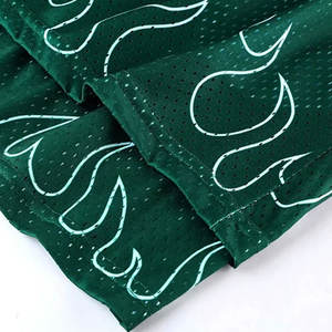 Pantalones Cortos Deportivos de Malla Transpirables de Secado Rápido, de Poliéster Estampado de Alta Calidad, Sublimación Premium, Personalizados, de Doble Capa, con Diseño de Llamas - Product Image 6