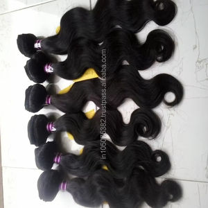 unprocessed Indian Body wavy hair from India for factory prices - Product Image 1