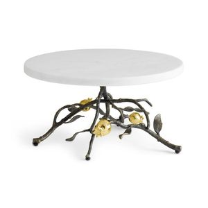Top rated floral metal cake stand for weddings events and formal <b>dessert</b> presentations with handcrafted antique style design - Product Image 1