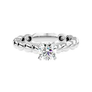 Bague élégante en or 14 carats avec diamant ovale de laboratoire pour femme, cadeau de fiançailles, de mariage ou d'anniversaire, bijoux fins de luxe - Product Image 5