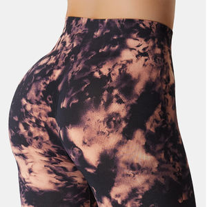 Medias de mujer de diseño personalizado de servicio OEM para venta en línea al por mayor Slim Fit Fitness Gym Wear mallas de mujer - Product Image 4