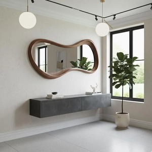 Espejo de Pared de Madera de Primera Calidad para Habitaciones de Hotel, Uso Doméstico y Decoración de Interiores Moderna Disponible a un Precio Competitivo - Product Image 6