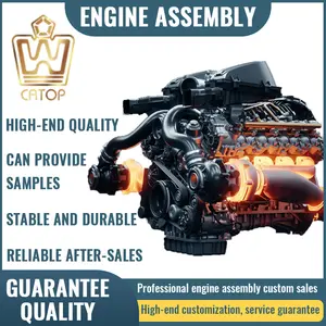कार इंजन 4JB1T पूर्ण इंजन असेंबली इसुजु के लिए बड़ा विस्थापन नया डीजल इंजन
