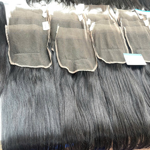Extensiones de cabello crudo vietnamita 2025, el mejor producto, cierre de encaje HD, cutícula alineada, precio al por mayor, envío directo - Product Image 2