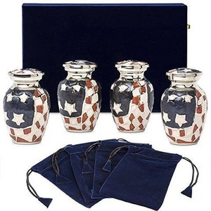 Long Lasting <b>Keepsake</b> Urn Elegant Classic <b>Keepsake</b> Urn <b>For</b> Human <b>Ashes</b> Funeral And Memorial Purpose Aluminium <b>Keepsake</b> Urns - Product Image 3