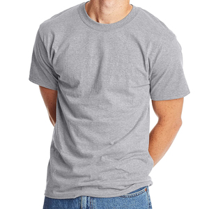 Camisetas Casuales de Algodón para Hombre, Cuello Redondo, Manga Corta, Corte Regular, Transpirables, 220g, con Logotipo de Marca Personalizado al por Mayor - Product Image 1