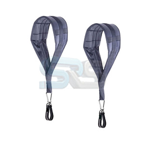 Heavy Duty AB Straps Hanging Fitness Sling Padded Adjustable Compression <b>Gym</b> Accessories Workout Pull Up Strength Training - Product Image 3