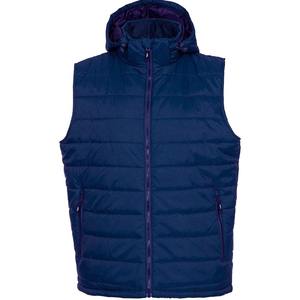 Nouveau design, mode hiver, logo personnalisé, Chauffe-corps hiver gonflé, gilet à col montant pour hommes, vestes bouffantes sans manches - Product Image 4