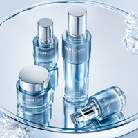 Ensemble d'emballages cosmétiques en verre personnalisés, uniques, nouveaux arrivages, emballages de luxe pour soins de la peau, flacon et pot pour lotion et crème