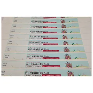 Pulseiras especiais Inkjet Printable Tyvek Sheet - 20mm Pode ser impresso com qualquer projeto que você quer Conveniente Pulseira Ticket