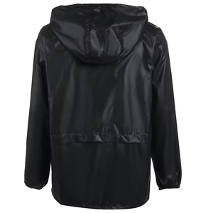 Veste de pluie imperméable à la mode pour hommes coupe-vent extérieur randonnée manteau à capuche respirant OEM Logo personnalisé approvisionnement d'usine - Product Image 2