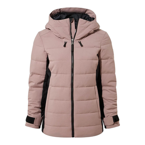 High Quality Women's XL Winter Bubble Jackets Custom Logo Fashion Ladies Outdoor Puffer with Cotton Wool Nylon Spandex <b>Material</b> - Product Image 2