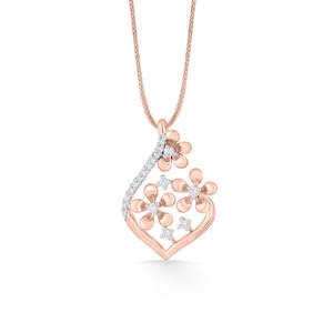 Pendentif Charme Classique Diamant Brillant Éclatant - Product Image 3
