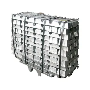 Meilleure vente de lingots d'aluminium recyclé A00 de haute qualité 99.9% pureté Application industrielle Matériau en alliage d'aluminium - Product Image 1