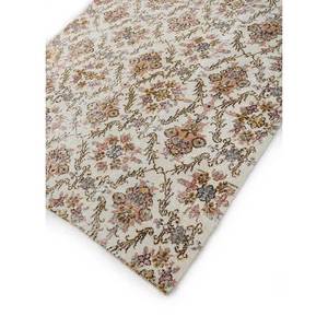 พรมขนสัตว์ลายดอกไม้สไตล์วินเทจ สีเบจและสีน้ำตาล ถักด้วยมือ สำหรับบ้าน ห้องนั่งเล่น ทางเดิน ห้องโถง หรือห้องนอน-Pae-2768 - Product Image 2