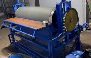 Máquina de prensa de rollo de Sari industrial, equipo de pulido textil semiautomático para acabado de tela Sari, Unidad de acero suave de 60 pulgadas - Product Image 4