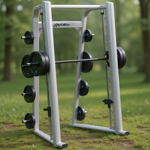 Systèmes de musculation à domicile : Machine Smith reconditionnée de la série Signature pour squats et exercices de pression guidés avec barre - Product Image 3