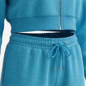 Ensemble de survêtement tendance pour femmes avec logo personnalisé, ensembles de survêtement décontractés, survêtements d'hiver respirants, vêtements de sport pour la course à pied, vêtements de jogging doux - Product Image 5