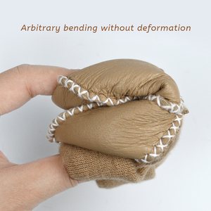 Scarpine per Neonati in Pelle di Pecora Australiana, Scarpe da Passeggio per Bambini - Product Image 3