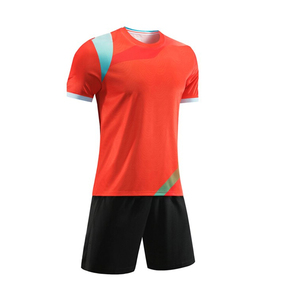 Meilleure vente nom personnalisé Club uniforme à manches courtes équipe vêtements de football fabricant séchage rapide adulte football uniforme ensembles - Product Image 1
