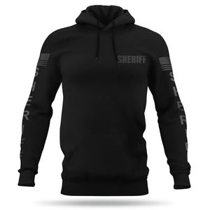 Sweats à capuche de performance pour hommes SHERIFF Soft Breathable Athletic Hooded Kangaroo Pocket Moisture Wicking for Indoor Outdoor Winter - Product Image 5