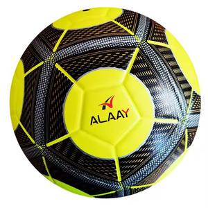 Alaay ลูกฟุตบอล PVC ขนาด4ลูกลูกลูกฟุตบอลแบบดั้งเดิม32แผงแบบสั่งทำพิมพ์ลายได้ - Product Image 1
