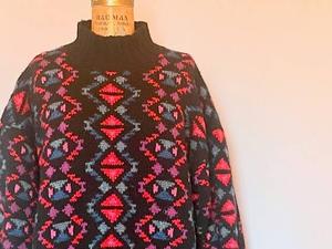 Vente en gros de pulls en laine 100% pour femmes, pulls chauds en tricot personnalisés, motifs de printemps, couleurs unies, différentes couleurs - Product Image 4