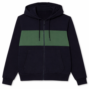 Sudadera con Capucha y Cremallera para Hombre, 100% Algodón Fleece 300g, Estampado Personalizado, con Bolsillo, Corte Regular de Otoño, Servicio OEM, Hecho en Pakistán - Product Image 1