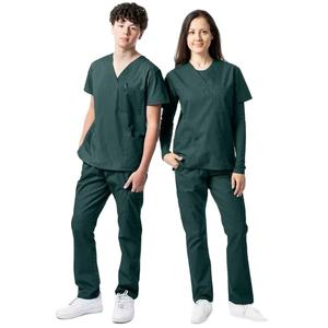 Uniformes Médicos SPORTEX, Conjunto de Uniforme para Enfermeros/as, Hombre/Mujer, Algodón, Poliéster, Elastano, Tela Transpirable, Logotipo Personalizado, Hospitales - Product Image 1