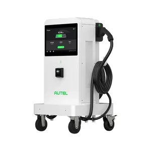 AUTEL 40kw Dc Ev Charger 21.5-inch LCD Touch Screen Smart Dc Fast Charging Station OCPP Dc Charger For Electric Car