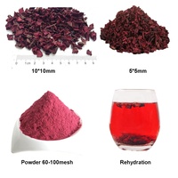 Poudre de Betterave Rouge Pure AD 100% Naturelle Déshydratée, Poudre de Racine de Betterave Entière avec Fibres pour la Cuisson et la Coloration des Produits Viande