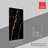 Azulejos de cerámica rústicos antideslizantes de diseño clásico mate 60x120 azulejos de porcelana con aspecto de mármol 600x1200mm