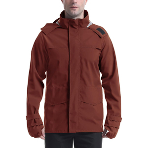 Veste Softshell d'hiver coupe-vent imperméable avec fermeture éclair, tissu enduit Gore-Tex WindStopper, imperméabilité 10 000 mm pour l'extérieur - Product Image 1
