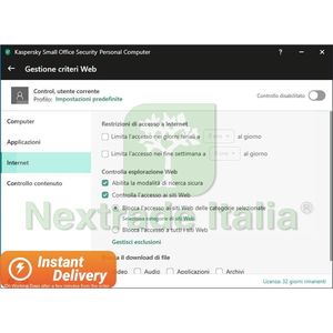 Kaspersky 2025 Cybersecurity per il piccolo ufficio 1 anno di copertura per 5 utenti 1 PC compatibile con Server Mac Android 5 dispositivi mobili - Product Image 6