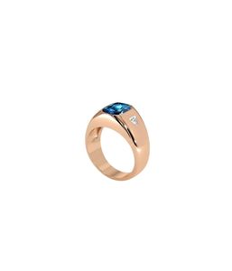 Anillo de Compromiso Clásico de Plata 925 con Topacio Azul de Londres, Corte Cojín Alargado, Anillo de Boda Elegante, Joyería para Fiesta, Regalo para Él - Product Image 3